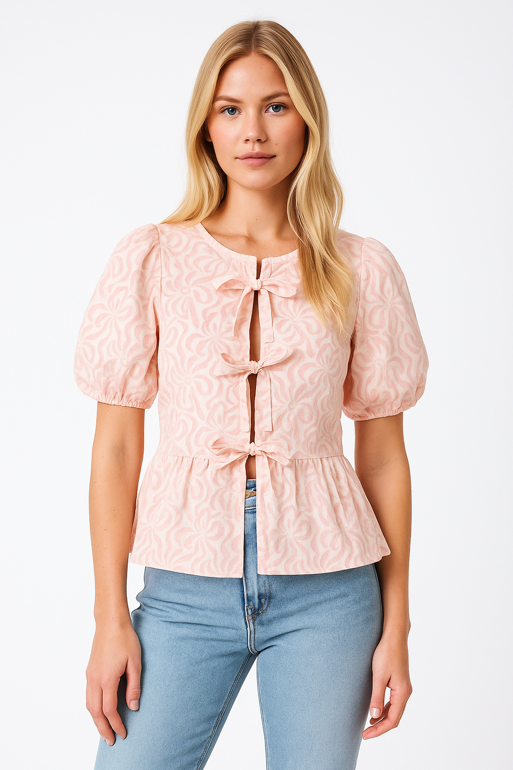 ROX Topp Med Puffärm